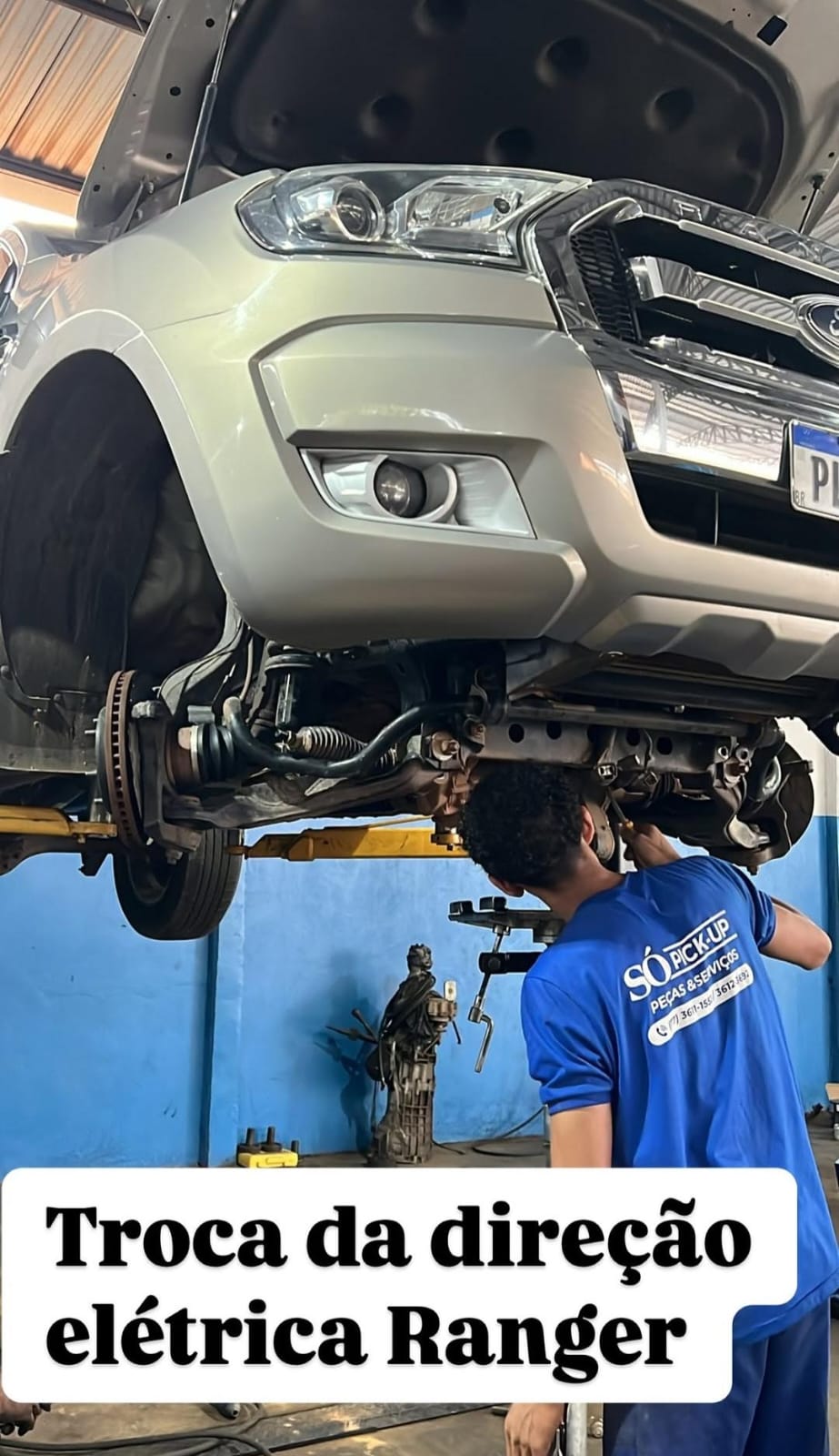 Caminhonete em revisão na So Pick-Up
