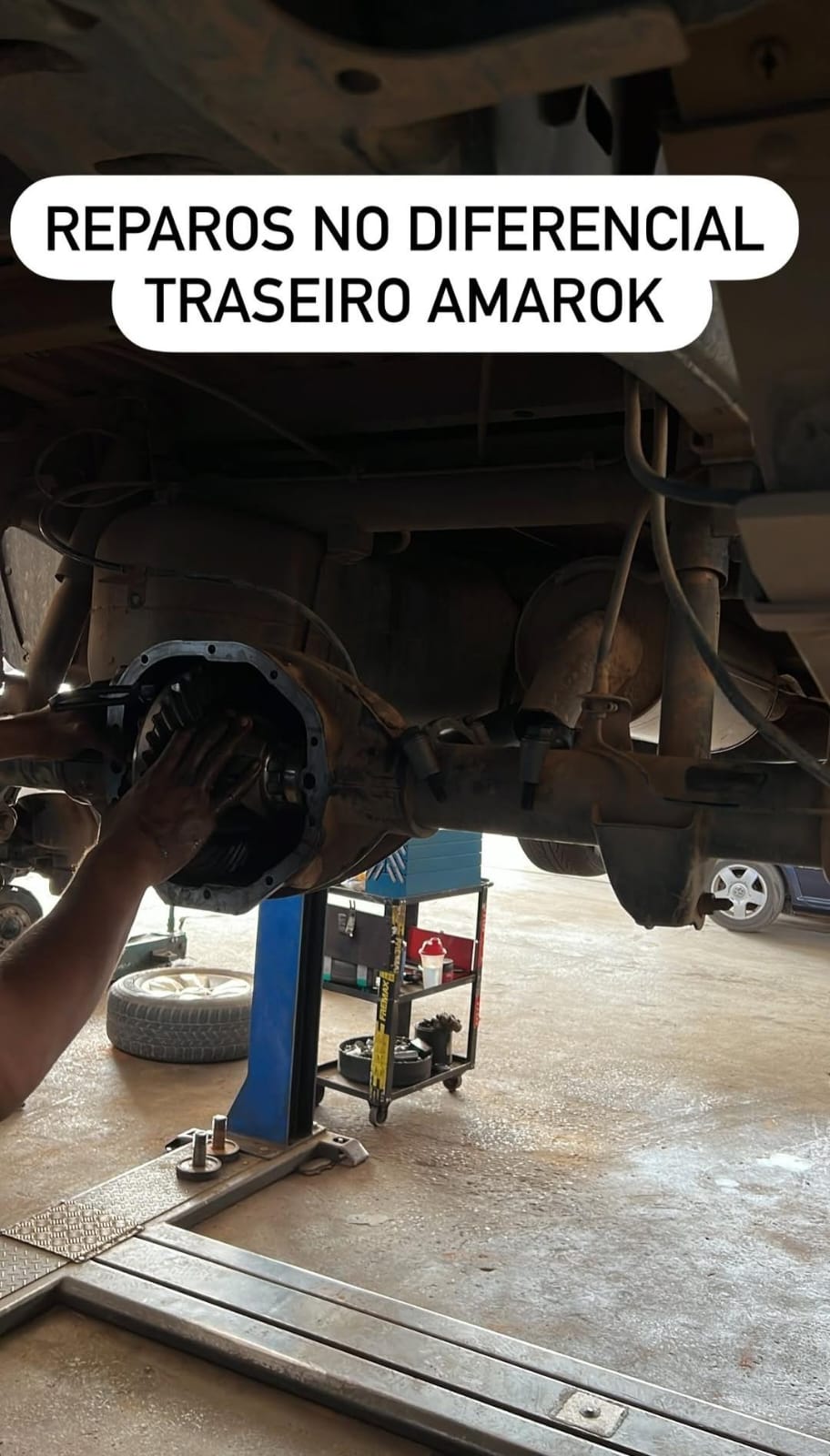 Reparo em diferencial realizado na So Pick-Up